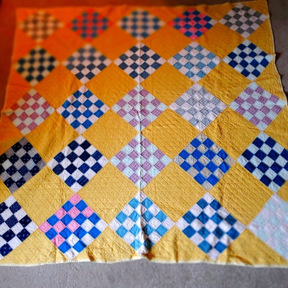 Vintage Quilt 72" by 72"